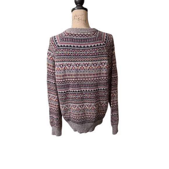 Goodfellow & Co Fair Isle Crewneck Sweater - Wool blend - Picture 4 of 7